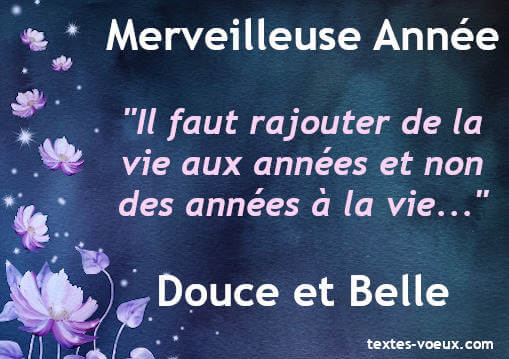 Beau texte bonne année carte avec une belle phrase de voeux du Nouvel An Belle phrase pour souhaiter la bonne année avec un beau texte