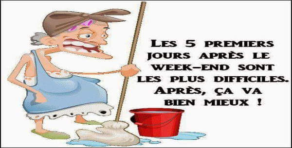 Image Marrante Bonne semaine pour ses collègues de boulot Message Marrant pour le début de semaine