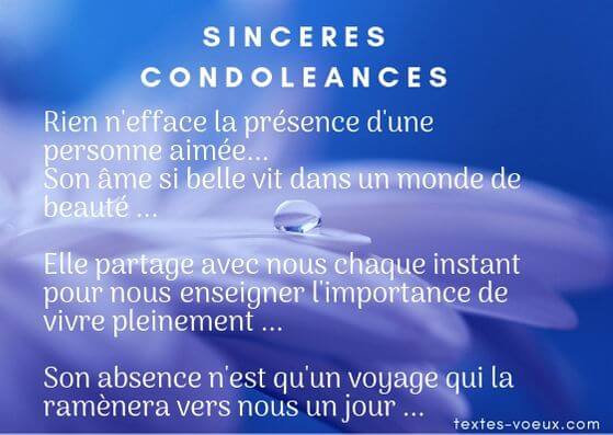 Citation sur la mort réconfortante avec une jolie carte de condoléances de soutien Jolie carte de condoléances touchante pour une amie en deuil