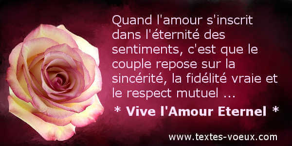 Texte anniversaire de mariage