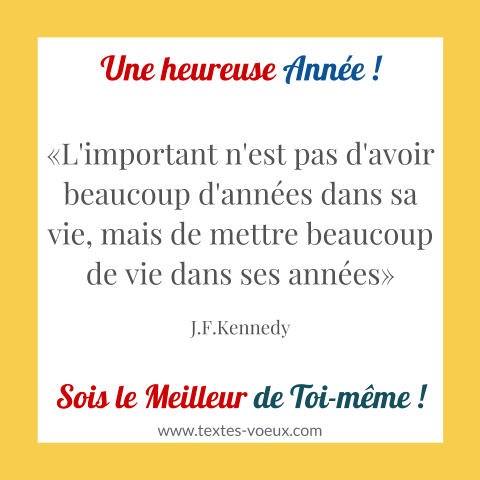 Belle citation pour écrire une carte de voeux originale Exemples de voeux de bonne année