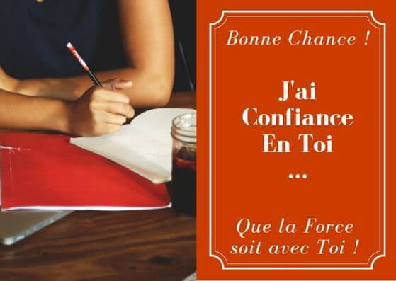 Belle carte de souhaits bonne chance à un élève ou étudiant Bonne Chance Encouragement Carte avec mot d'encouragement scolaire