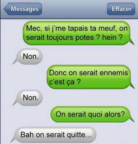 Faire rire une personne avec un sms humour