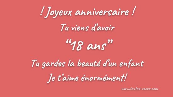 Parodie chanson anniversaire dix-huit ans